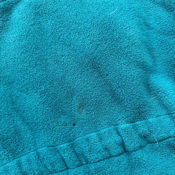 Vintage 90s The North Face Men’s Blue Fleece 1/4 Zip Up Jacket 100% Polyester - Picture 2 of 16